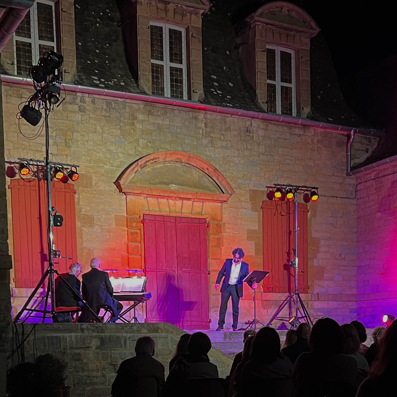 éclairage en plein air