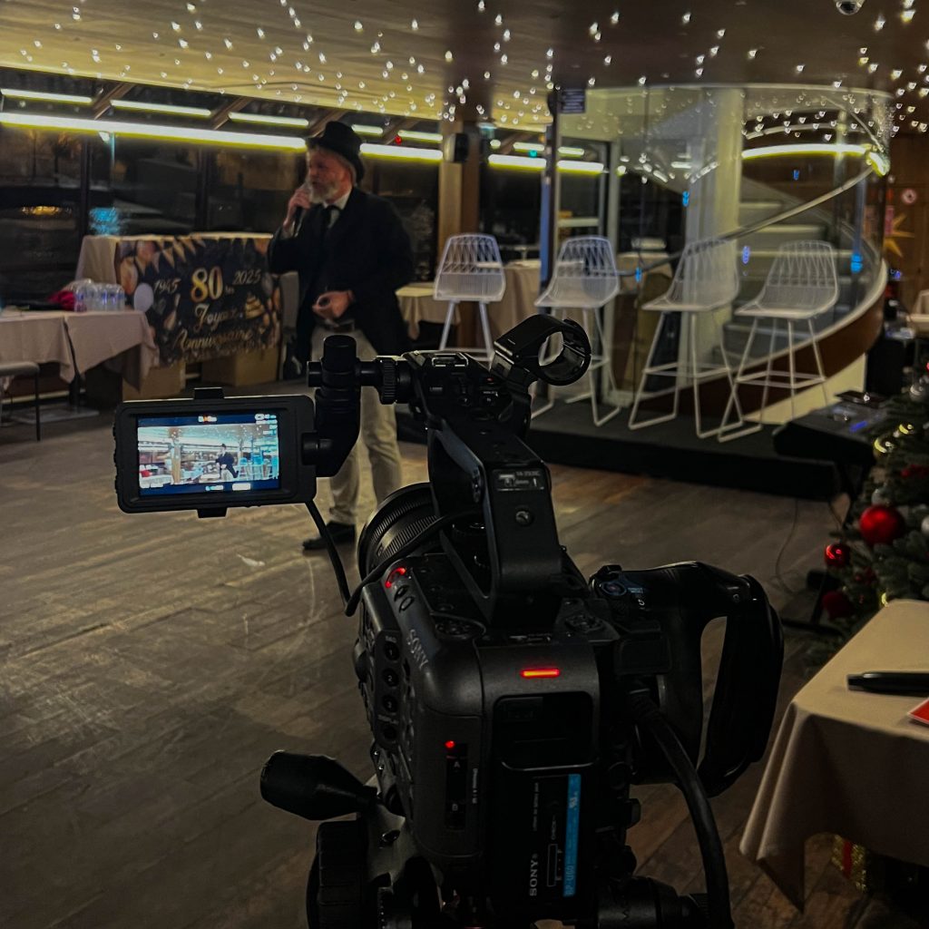 captation vidéo en direct pour événement corporate